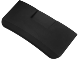Capa Protetora Para Escavadeira De Pneus, Preta, Feita De Plástico Resistente.