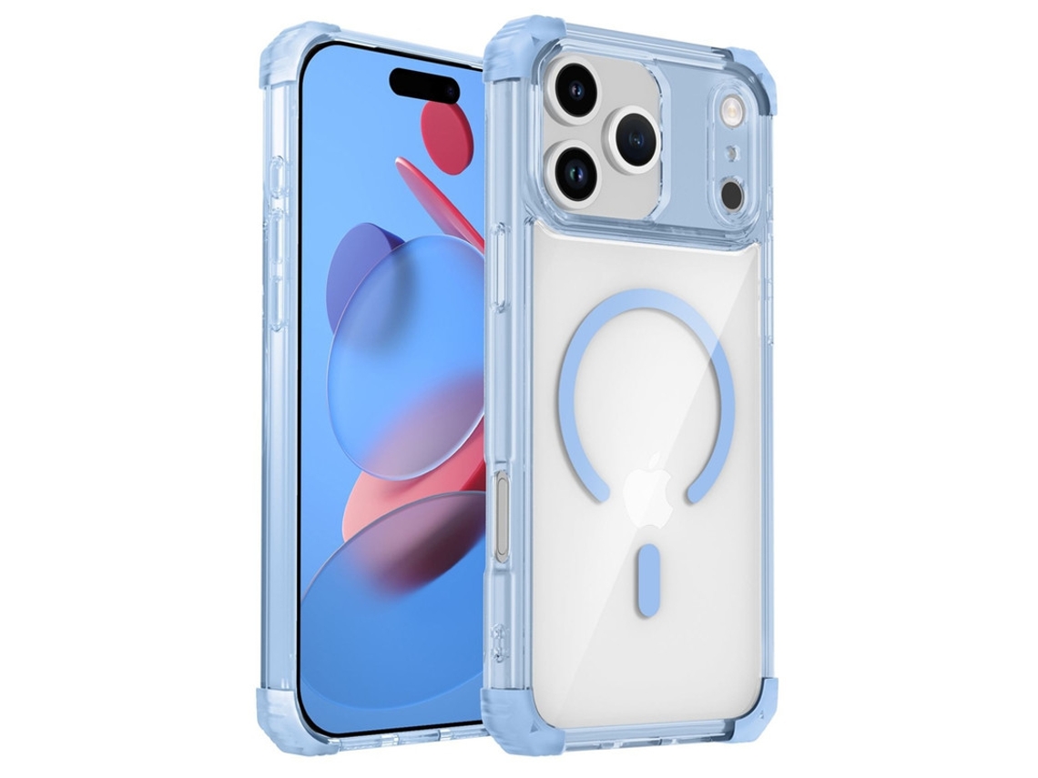 Capa Luxo Transparente Dura Iphone 17 Pro Max Case Clear Proteção Premium Orysin