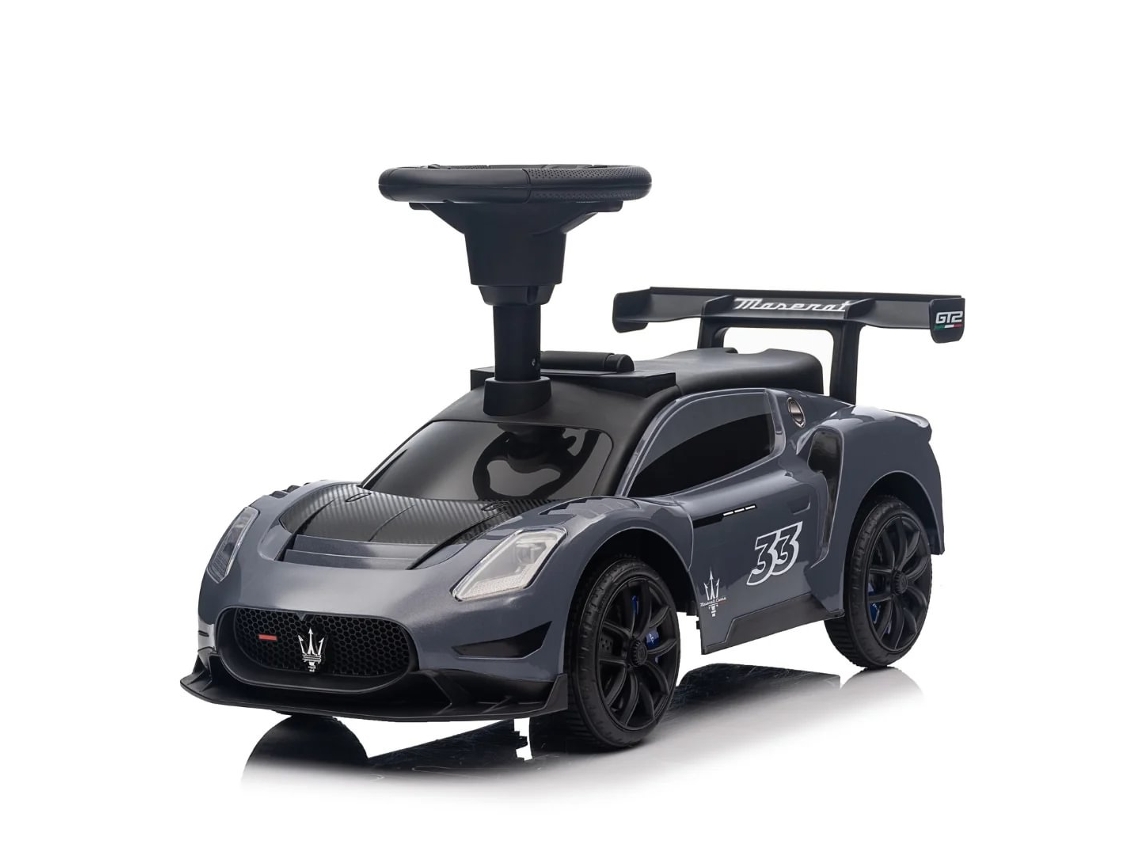 Carrito Montable Para Bebe - Maserati Gt2 - 1 A 3 Anos - Cinzento