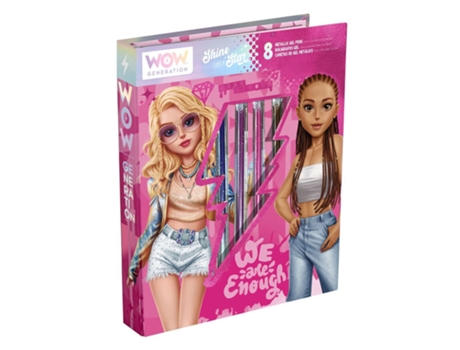 Conjunto Para Colorir Com Esferográficas De Gel Wow Generation Wow00143