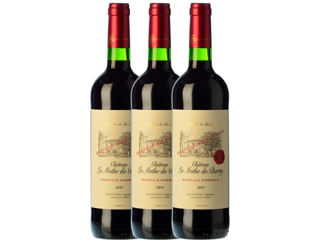 Vinho CHTEAU LA MOTHE DU BARRY Château La Mothe Du Barry Merlot Bordeaux Roble (0.75 L - 3 unidades)