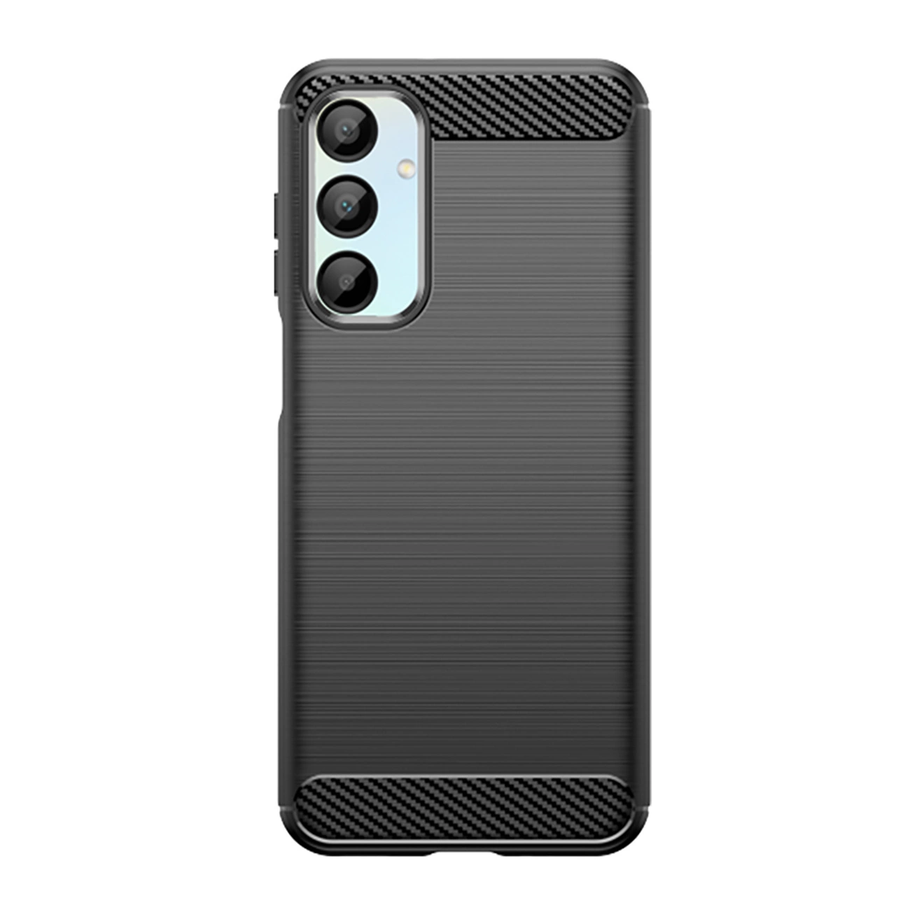 Capa De Carbono Hurtel Para Samsung Galaxy A16 A16 5g Com Proteção Antiderrapante