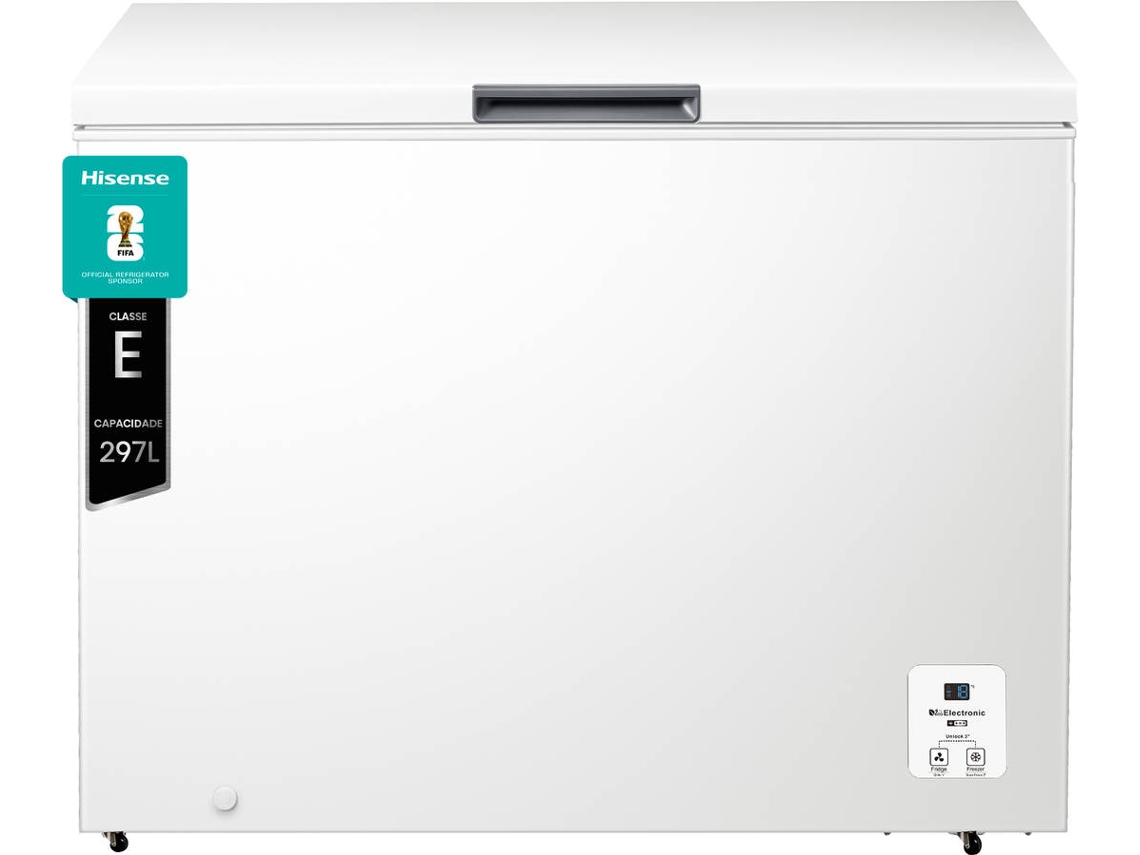 Arca Horizontal HISENSE FT386D4AWLYE (Estático - 111.4 cm - 297 L - Branco)