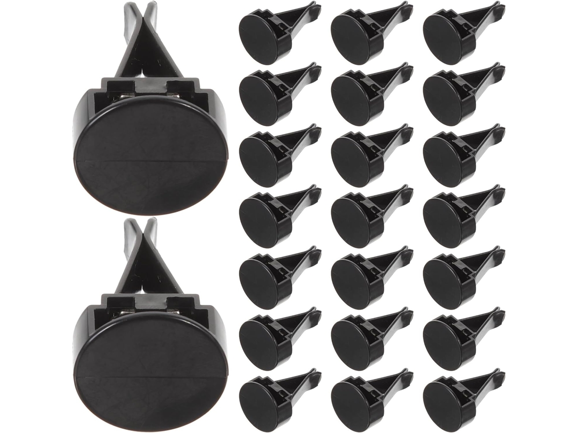 Conjunto De 100-clipes Plástico Para Aromatizador Ar Automotivo, Design Simples, Difusor De Aromas Para Carro Ideal