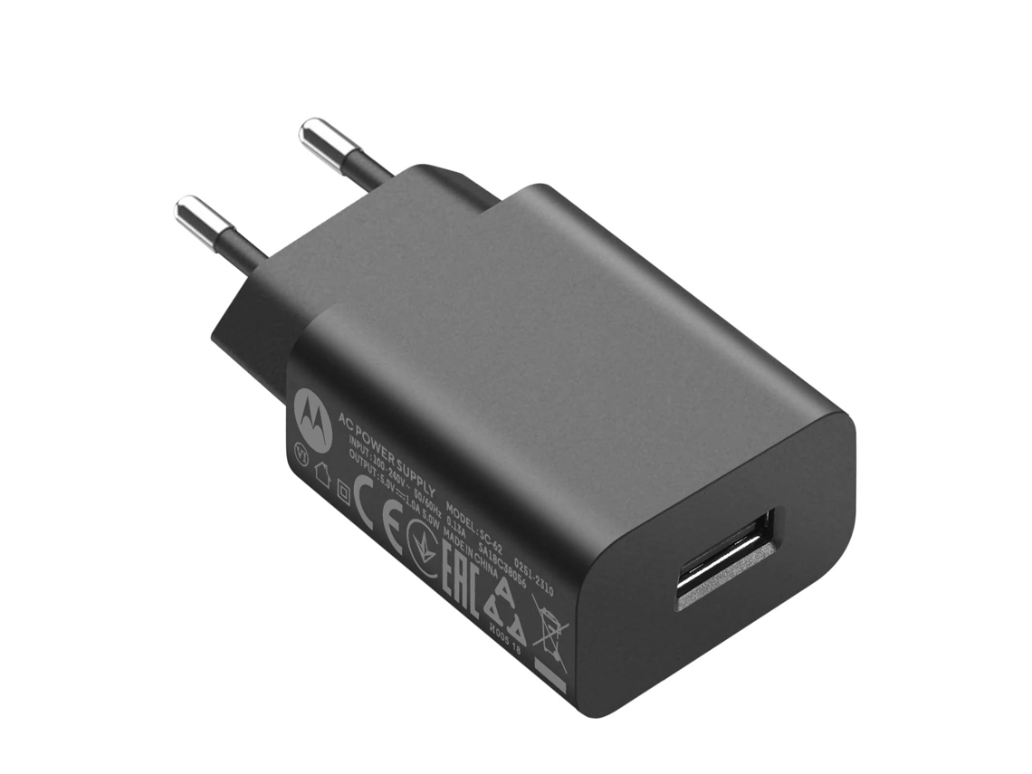Carregador Principal Usb MOTOROLA Preto