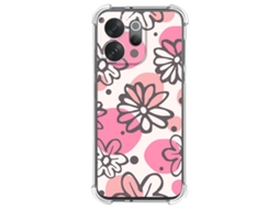 Capa Tumundosmartphone De Silicone Resistente A Impactos Para Vivo V70 5g Com Estampa Floral 09 Desenhos