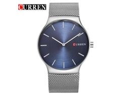 Relógio Masculino de Negócios com Mecanismo de Quartzo, Pulseira de Aço e Movimento Japonês. MDUG