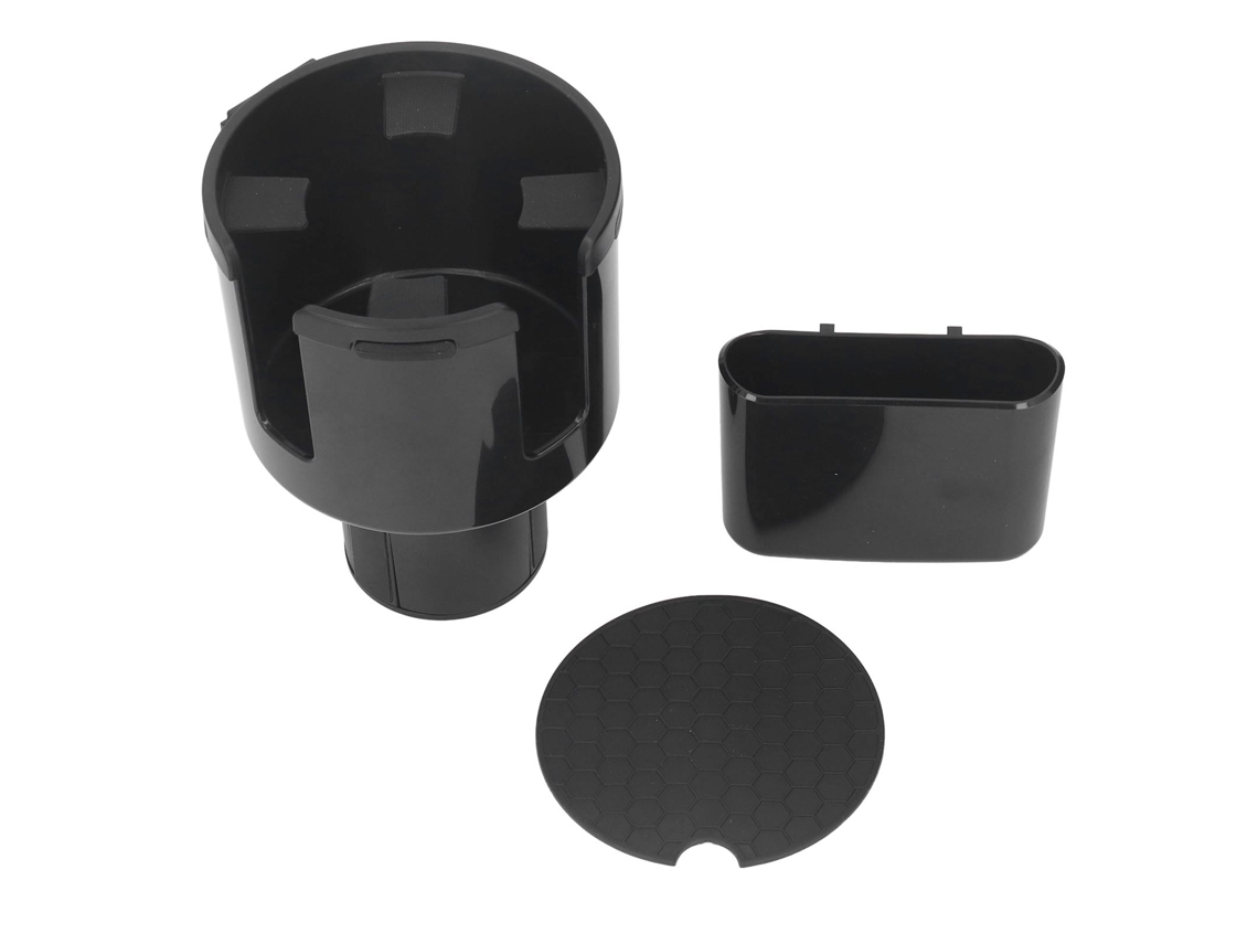 Mali porta copo para Carro com Suporte Celular Capacidade Grande Multifuncional Abs