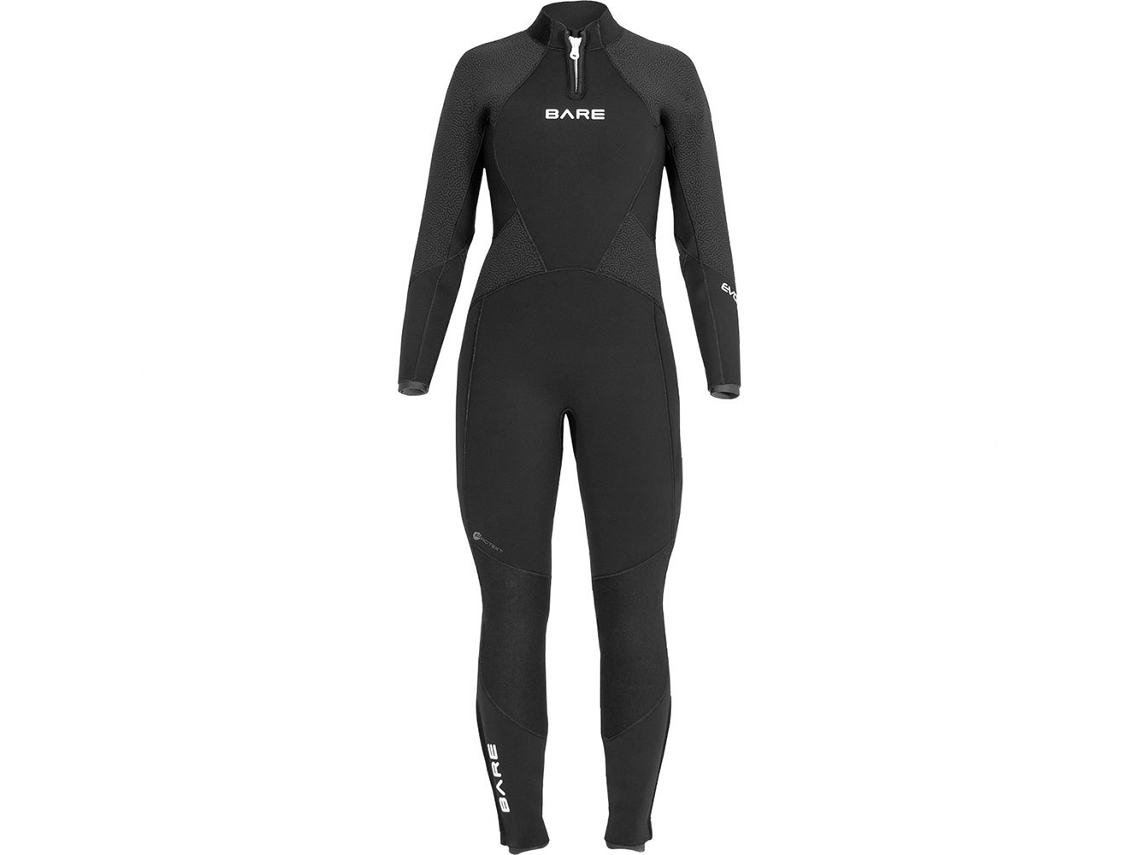 Mulher com Fato de Mergulho Evoke Full 2022 5 Mm Preto 4Bare