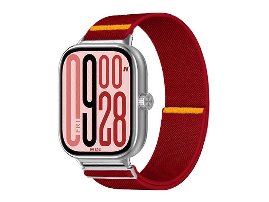 Pulseira De Nylon Elástica Ajustável Com Laço Único Para Xiaomi Smart Band 9 Pro / Redmi Watch 5