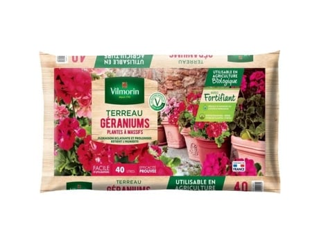 Terra Para Géraniums Vilmorin 40 L