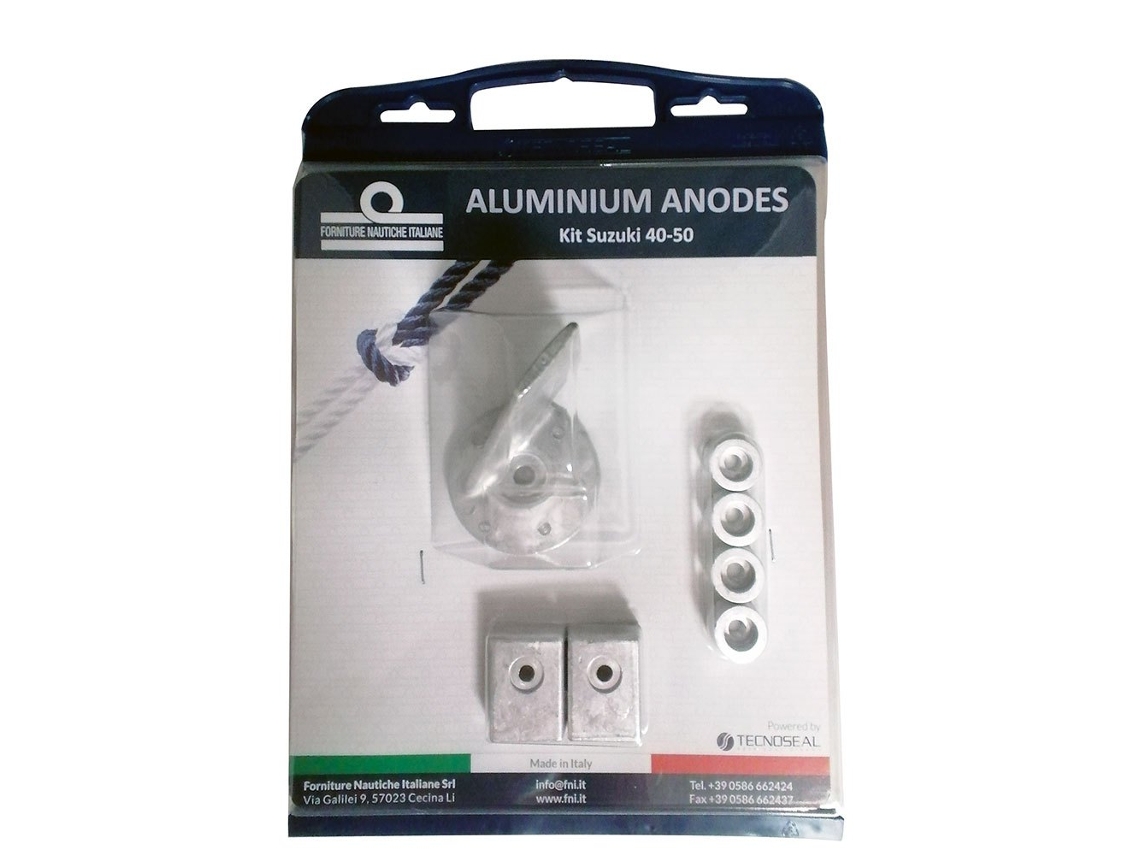 Ânodo de Alumínio Suzuki 40-50Hp Transparentetecnoseal