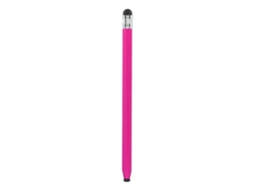 Caneta Capacitiva Cilíndrica De Lápis Hexagonal Stylus (desenho Em Tela Tática Capacitiva) Vermelho Rosa
