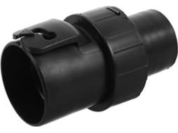 Mangueira para Aspirador de Pó Inoomp, para Limpeza Industrial e Doméstica. Adaptador de Plástico Preto com Fácil CHABERLU