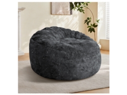 Puff Curvo Encosto Anatômico Relaxamento Ambientes Modernos