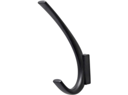 Cabide De Porta Uonlytech Em Liga Zinco Preto, Gancho Para Toalha De Banheiro Otimizar Espaço Armazenamento