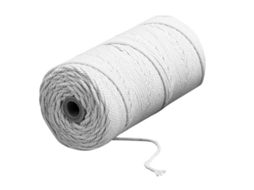 Fio de algodão branco - ø 2,5 mm - Rayher