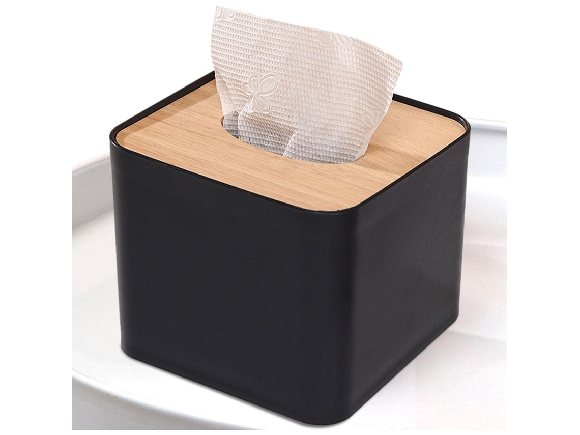 Caixa Para Lenços De Papel Com Suporte Para Lenços E Abertura Em Arco | Organizador Decorativo De Lenços Para Mesas E Bancadas