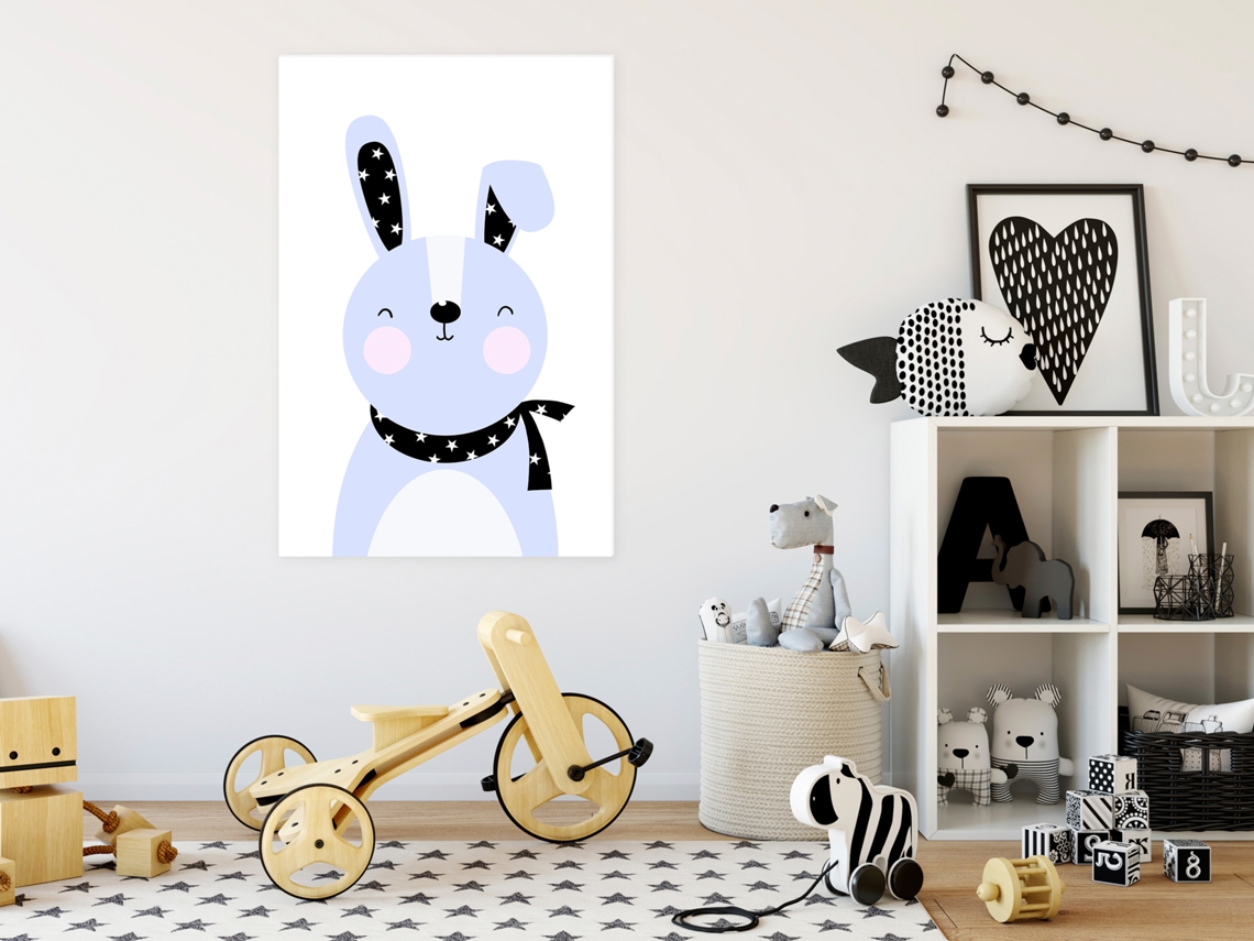 Quadro ARTGEIST Brave Rabbit (1 Part) Vertical (80x120)