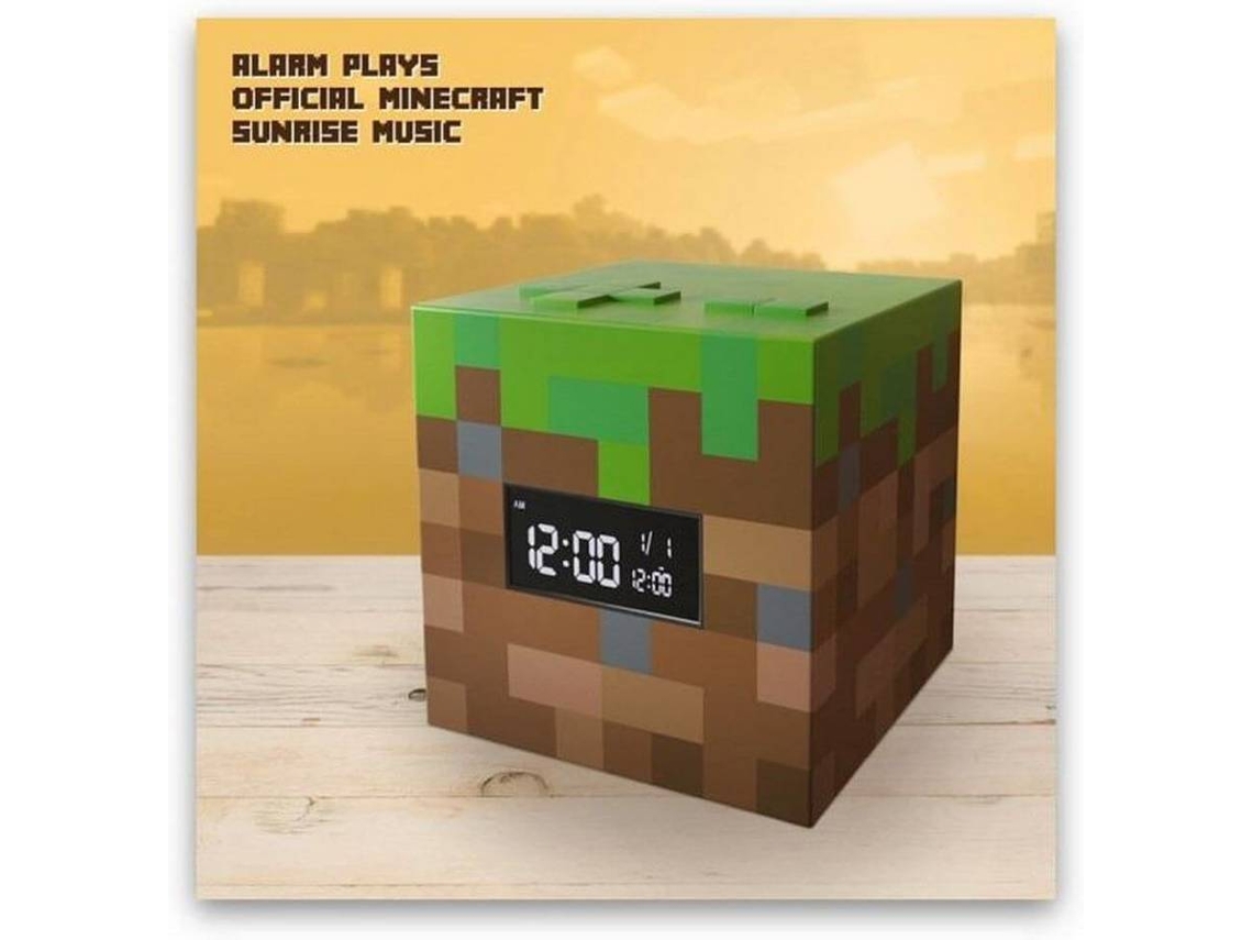 Relógio com Alarme MINECRAFT Minecraft