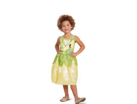 Fato de Menina LIRAGRAM ESPAÑA Princesa Tiana Basic Plus  (5-6 anos)
