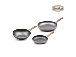 Conjunto Indução 2 Frigideiras Wok Rústica Celar