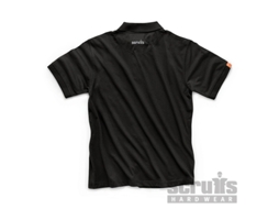 SCRUFFS T55460 Polo Eco Worker Color Negro