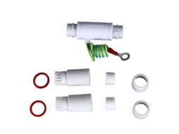 Protector de Sobrecarga Poe Gigabit Rj45 Impermeável Dispositivo Protector de Rede 12‑57v