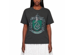 Rockinstone Harry Potter Slytherin Black T-shirt Size:xxl