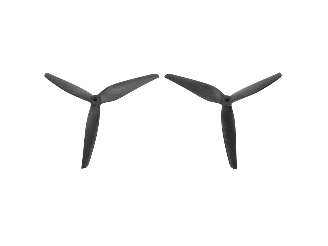 Mali 2pcs Hélices de 3 Lâminas 10 Polegadas Cw Ccw para Drone Quadcopter Rc Fpv