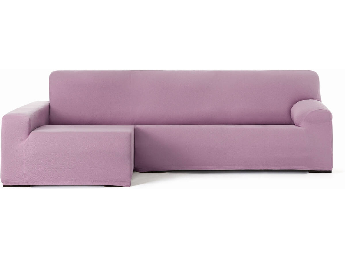 Capa de Chaise Longue Esquerda EYSA Premium Bronx Tecido Multielástico (310 x 170 x 110 cm - Poliéster - Rosa)