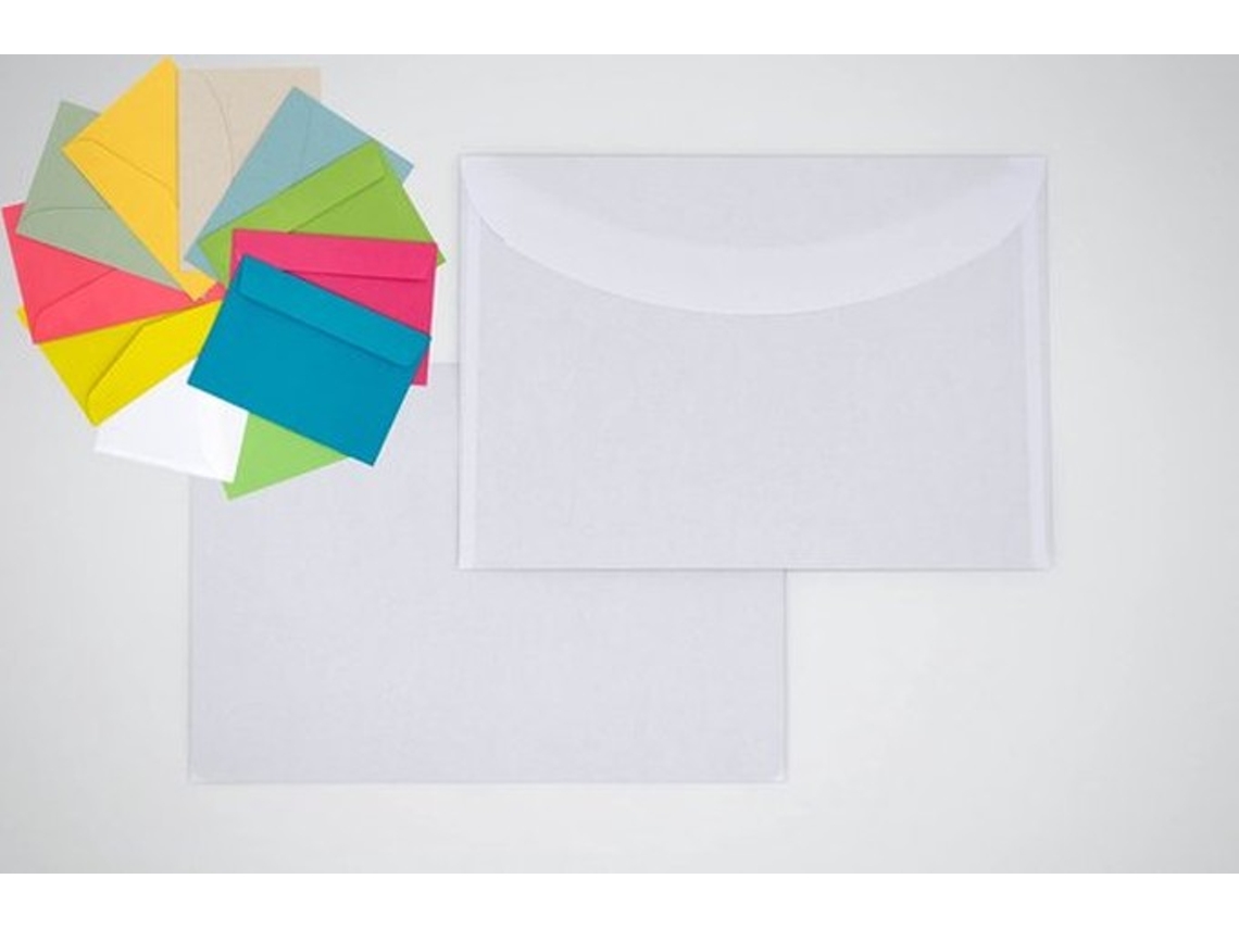 Keuze Van Enveloppen Din C6 - 25x Enveloppen - Wit - Zonder Raam - Geschikt Voor A6 - Kartonnen Opbergdoos - Briefkaart Omhulsel