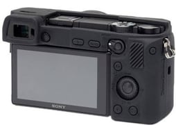 Capa de silicone EASYCOVER Sony A6000/A6300 Preto — Compatibilidade: Sony A6000/A6300