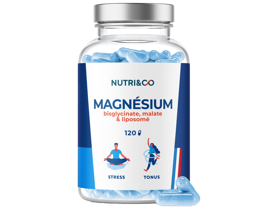 Nutri& Co Magnésio 120 Cápsulas NUTRI&CO
