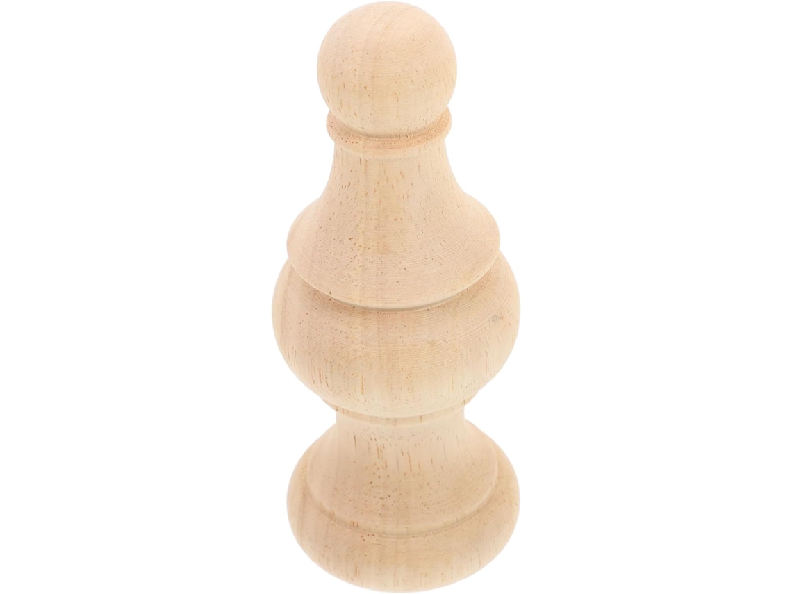 De Madeira Maciça Para Escadas, 15x6 Cm, Sem Acabamento, Para Artesanato Em Estilo Romano Clássico, Decoração De Gokoco