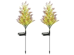 Peças De Luzes Solares De Jardim, Árvore De Natal, Quintal Ao Ar Livre, Pátio, Gramado, Decoração SUNNY SPACES
