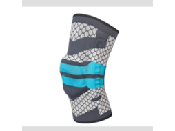 Joelheiras Desportivas, Espessas Antiderrapantes com Espuma, Confortáveis e Seguras, de Treino, Azul marinho, Tamanho G AQUAFORGE