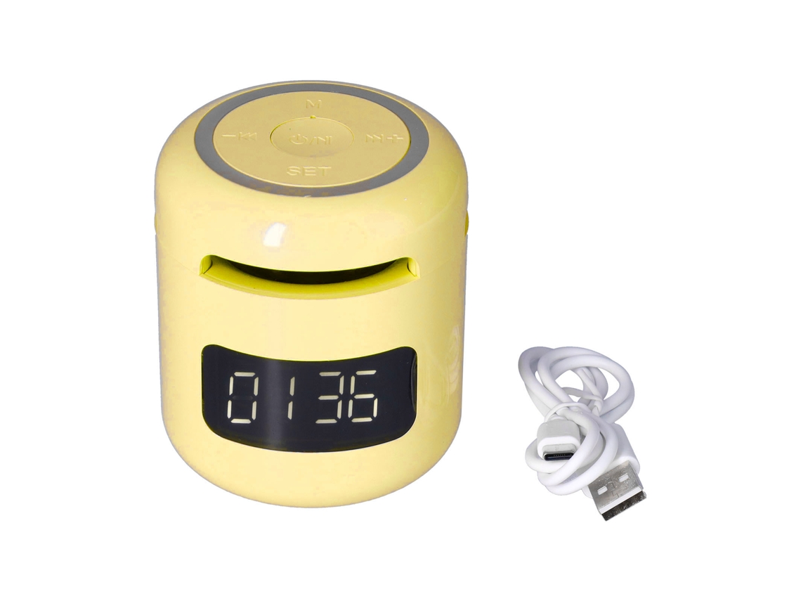 Relógio Despertador com Alto falante Bluetooth LAXISCREED