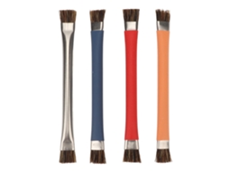 4pcs Kit De Escovas Antiestáticas Duas Cabeças Para Limpeza De Eletrônicos Chip Câmera