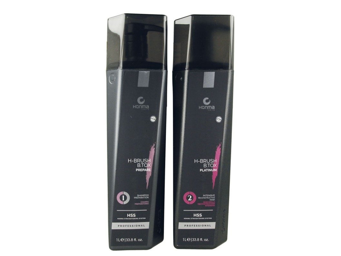 Pack H Brush Botox Capilar Honma Tokyo 2 X 1 L