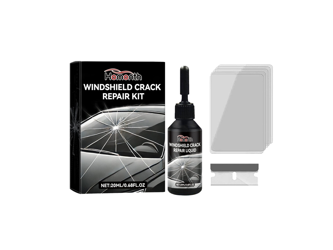 Fluid Homonth para Reparar Riscos em Parabrisa, Cuidado Automotivo com Vidros LAXISCREED