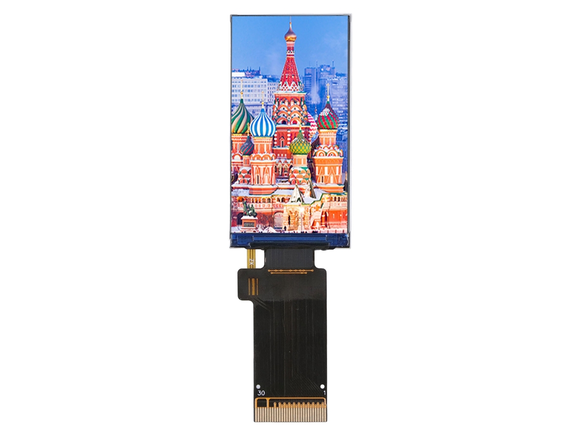 Módulo de Tela Ips Tft Color de 1,9 Polegadas com Resposta Rápida e Imagens Claras e Naturais para Componentes Eletrônicos