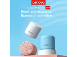 Caixa De Som Bluetooth Lenovo L01 Ipx5 Portátil