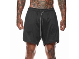 2026altiro-pantalones Cortos Deportivos 2 En 1 Para Hombre, Running Y Entrenamiento, Ligero Y Suelto, Fitness Y Yoga Con Cinturón
