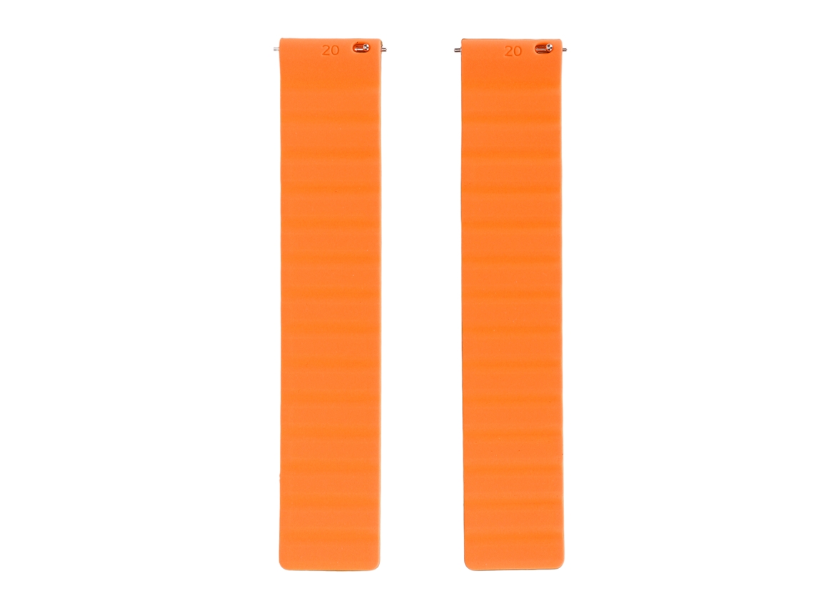Cinto de Relógio Magnético de Silicone EOOCOO (ajustável Universal de 20mm)