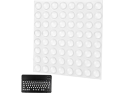 Adesivos De Silicone Transparente Para Teclado Com Proteção Para Unhas Compridas, Acessórios Femininos, Macios E Duráveis. Gokoco