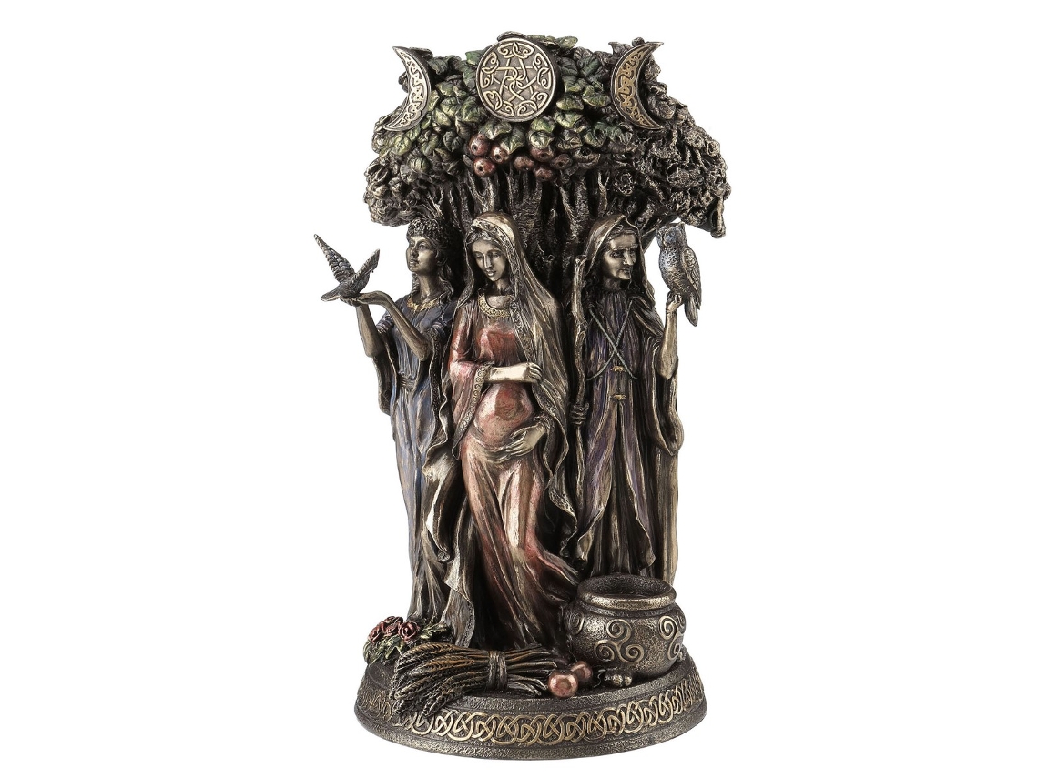 Figura tripla deusa celta BY SIGRIS