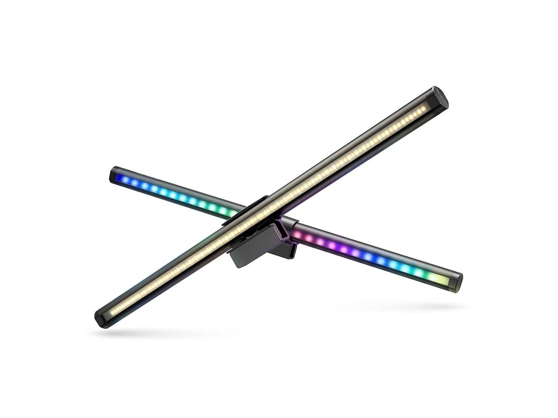 Lâmpada de monitor Blitzwolf BW CML2 RGB com conector USB e ajuste de luz