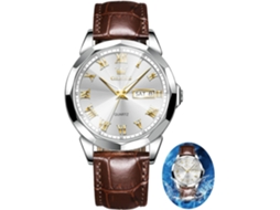 Lurelia Relógio Cronógrafo Masculino, Movimento De Quartzo, Data/calendário, Luminoso, 8,6 Polegadas, 220 Mm, 0,78 Polegadas, 1,6 Polegadas, 40 Mm