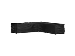Vidaxl Capa Em Forma De L P/ Mobília De Jardim 20 Ilhós 300x300x70 Cm